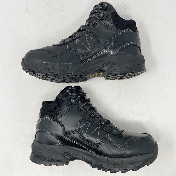 ACE Black Piston Mid Work Boots M 4.5/W 6 Shoes for Crews Slip Resistant - Picture 11 of 11